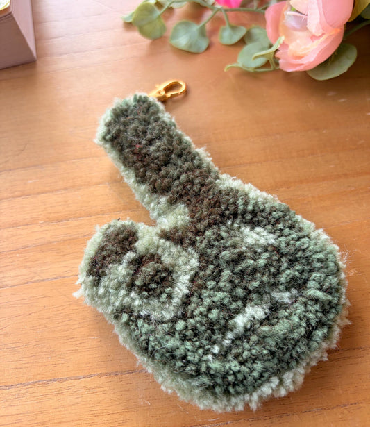 Green Bong Rug Keychain