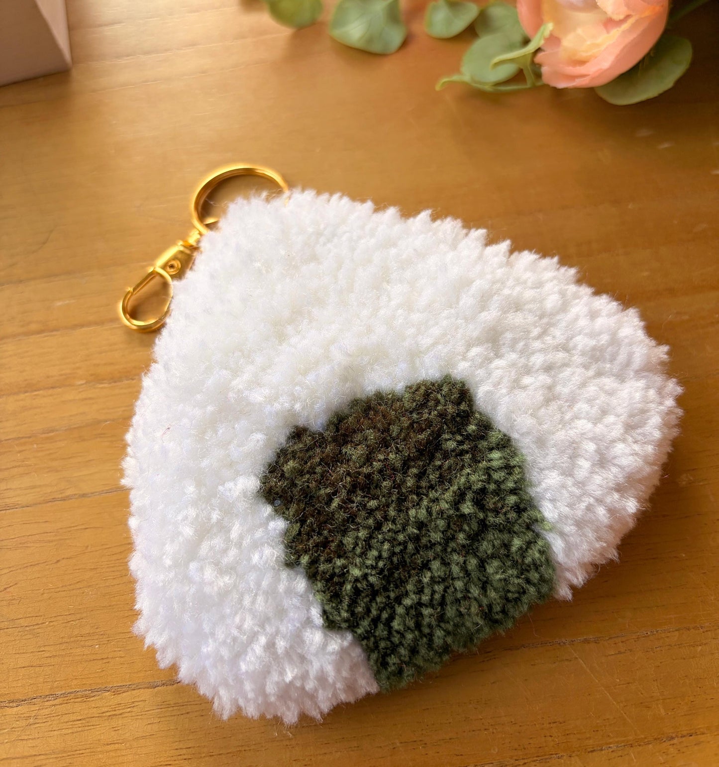 Onigiri Rug Keychain