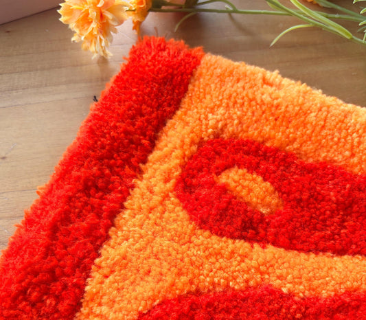 Orange Slice Rug