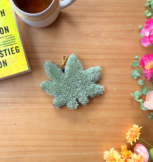 Weed Rug Keychain
