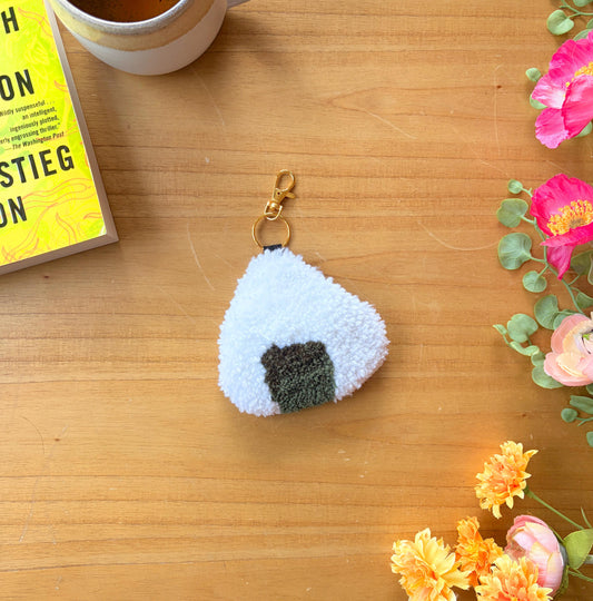 Onigiri Rug Keychain