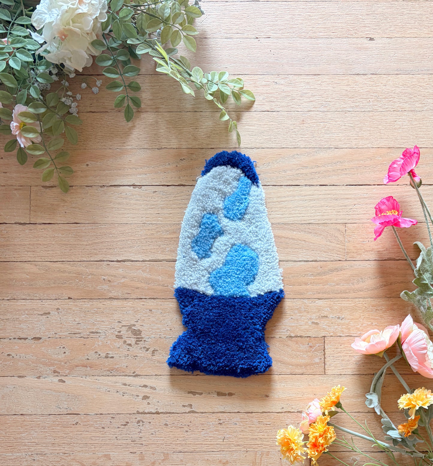 Blue Lava Lamp Rug